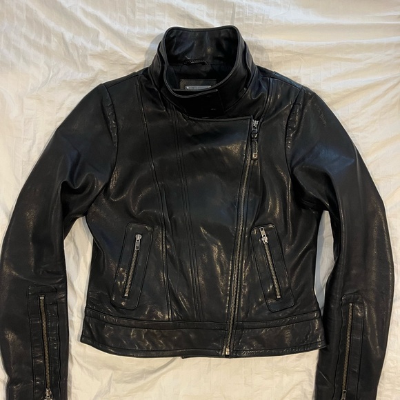 Aritzia Mackage Kenya Leather Jacket - Picture 1 of 10